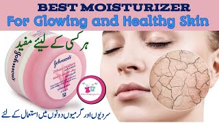 Johnsons 24 HOUR Moisture Soft Cream Review  Best Moisturizer For All Skin Types [upl. by Sammie]