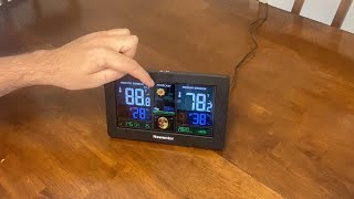 Newentor Weather Station Review amp Demo Weather Wizardry [upl. by Cinimmod842]