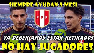 PAOLO GUERRERO DESENCAJADO Y ZAMBRANO FURIOSO HABLARON AL FINAL DEL PARTIDO  PERU VS ARGENTINA [upl. by Ahsi]