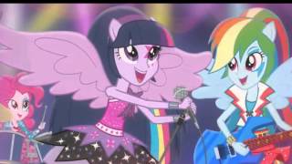 Mlp rainbow rocks welcome to the show chipmunk version [upl. by Ozzy]