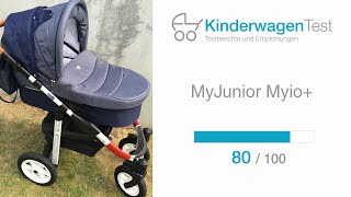 MyJunior Myio  Handhabung  KinderwagenTestsnet  2016 [upl. by Niamert43]