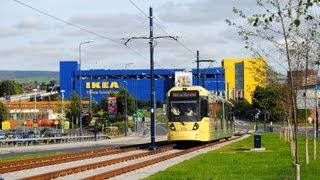 Manchester Metrolink EML testing Ashton to Droylsden October 2013 [upl. by Nassir]