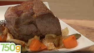 Recette de Rôti de porc moelleux  750 Grammes [upl. by Nerral]