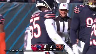 DeMario Douglas  Highlights  Patriots  Chicago Bears  NFL Week 10 2024 [upl. by Page]