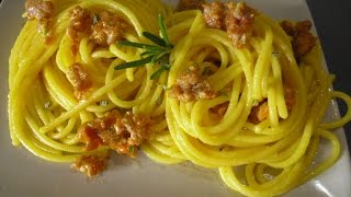 Saffron and sausage pasta [upl. by Atnoek]