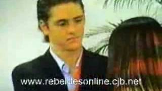 Rebelde Roberta y Diego fingen ser novios [upl. by Steffen]