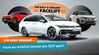 VW Golf Variant Kann der Kombi mit Tiguan und TRoc mithalten Mit Peter R Fischer  mobilede [upl. by Isdnil]