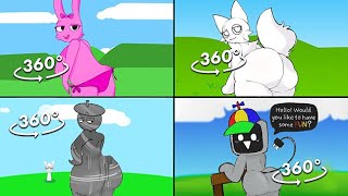 360º VR Incredibox Sprunki Gray x Wenda sus meme compilation 360° [upl. by Westhead]