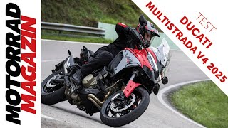 Besser bremsen Ducati Multistrada V4 2025 – Wieder besser als die GS [upl. by Corydon890]