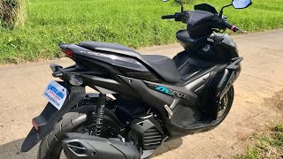 Yamaha Aerox V2 2023  Glossy Black [upl. by Naitsabes]