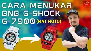 Cara Mudah Menukar BnB Band amp Bazel GShock G7900  Mat Moto [upl. by Canute757]