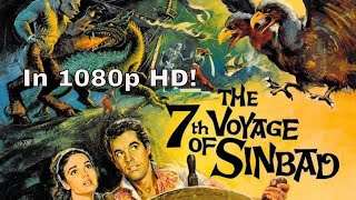 The Seventh Voyage of Sinbad 1957 Spectacular HD Movie Trailer  Harryhausen Classic [upl. by Akerdna]