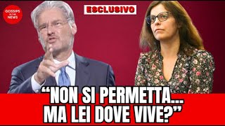 ⚪PAOLO DEL DEBBIO RIMPROVERA ASPRAMENTE LA SALIS DOPO AVER ASCOLTATE LE SUE PAROLE SENZA SENSO [upl. by Einor]