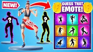 GUESS the EMOTE in Fortnite [upl. by Akaya510]