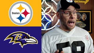 Pittsburgh Dad Reacts to Steelers vs Ravens  2023 NFL Week 18 [upl. by Karoly596]