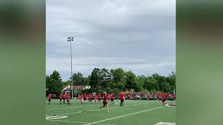 Britton Williams  2021 GA Senior Kicker Punter  Wilson All American Camp Aug 2020 [upl. by Aidahs]