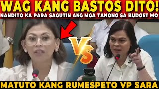 🔴 WAG kang BASTOS VP SARA MATUTO kang RUMESPETO sa KOMITENG to  CONG QUIMBO  Jevara PH [upl. by Ydwor119]