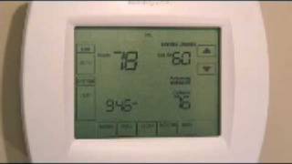 Horizon Services Inc  How To Use Your Honeywell VisionPRO IAQ Thermostat  Part 5 [upl. by Julian]