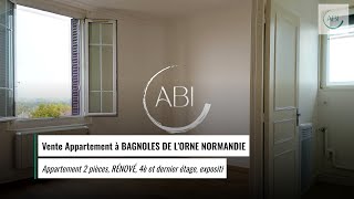 Vente Appartement à BAGNOLES DE LORNE NORMANDIE  90600 € [upl. by Fellner]