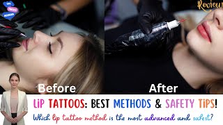 Lip Tattoos Best Methods amp Safety Tips lipstick lipcare liptattoo tattoo lipscare lipscrub [upl. by Ordnassela150]