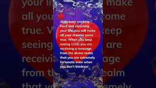 1119 Angel Number Meaning 🌍 update and message to you shorts [upl. by Bahner755]