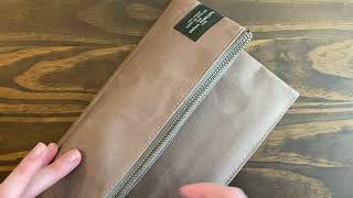 Ateliers Penelope Diary Pouch Gray [upl. by Viens]