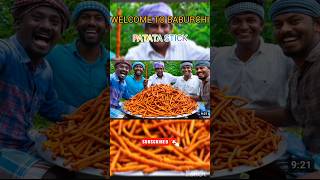 PATATA STICK ResepiShortsytshorts food Patata French fryTamato song [upl. by Yenatirb]