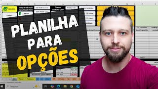 Planilha para controle de carteira rentabilidade imposto de renda operações com opções [upl. by Ecirtael597]