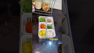 Fridge Storage Containers Plastic Capacity 1000 ML Fridge Box Food Storage Container6 PART [upl. by Eustace]