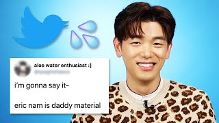 Eric Nam Reads Thirst Tweets [upl. by Ayhtak]