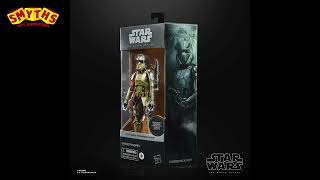 Star Wars The Black Series Carbonised Collection  Shoretrooper  Smyths Toys [upl. by Hgieliak]