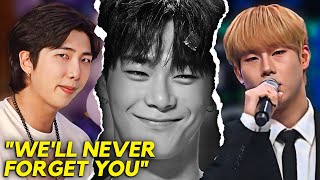 All Celebrity REACTIONS To The Tragic News About Astros Moonbin [upl. by Ahsai]