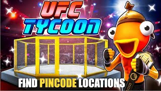 UFC TYCOON MAP FORTNITE CREATIVE  FIND PINCODE LOCATIONS [upl. by Golliner]