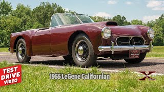 1955 LeGene Californian Sports Special Roadster  For Sale  MotoeXotica [upl. by Marina]