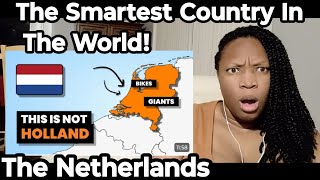 American Reacts to The Netherlands Explained in 1158 mins  Countries Explained [upl. by Okihsoy]