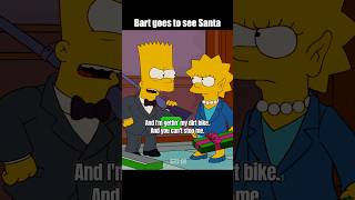 Bart goes to see Santa [upl. by Sarena]