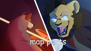 balto 2 amp beastars  map parts [upl. by Einyaj335]