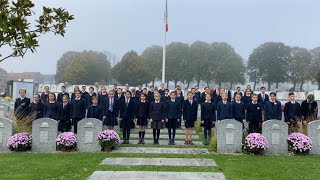 École Collège du Blanc Mesnil  quotLes Larmes divoirequot par le Chœur de l’espérance [upl. by Bordy]