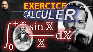 🔴CALCUL DE LINTÉGRALE DE DIRICHLET EN UTILISANT LA TECHNIQUE DE FEYNMAN [upl. by Bedwell412]