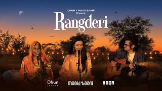 Rangderi  Maati Baani Ft Asha Sapera   The Culture Lab  Dhun Jaipur [upl. by Cinderella]