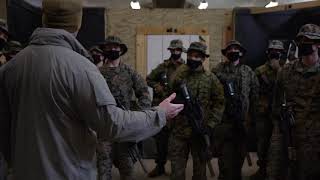 Marine Raiders collaborate with Marines from 18 on CQB tactics and SSE [upl. by Elleirbag]