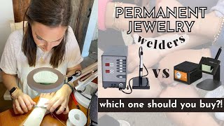 BATTLE OF THE PERMANENT JEWELRY WELDERS  AMAZON VS ORION  Sarah Brithinee [upl. by Yarod]