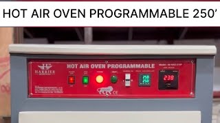 HOT AIR OVEN PROGRAMMABE 250 DEGREE [upl. by Marisa]