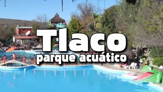 Balneario Parque Acuatico TLACO Ixmiquilpan Hidalgo  VIVE VIAJANDO [upl. by Heise]