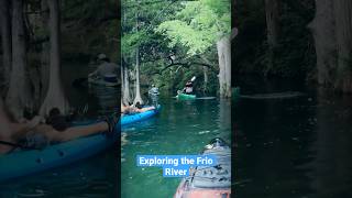 Exploring the Frio River in Concan Texas garnerstatepark texasstatepark [upl. by Merrow209]