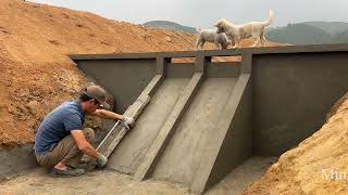 Construction of a 220V mini hydroelectric plant with a unique turbine [upl. by Malloch]