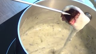 스테이크와 고르곤졸라 퐁듀 steak with gorgonzola fondue [upl. by Christal498]