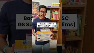 Booklist for UPSC GS Subjects Prelims [upl. by Anilev]