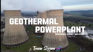 Geothermal Power Plant 3D Model DIY TEAM SIGMA [upl. by Yelir]