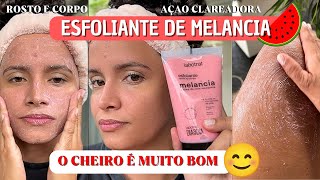 ESFOLIANTE DE MELANCIA LABOTRAT RESENHA [upl. by Aisa]